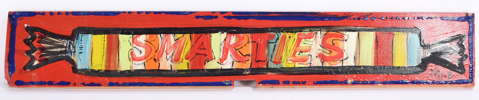 Outsider Art Painting by Mr. 8 (1 of 2)
