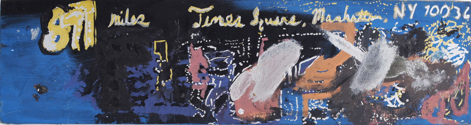 Andrew Harbin Sr. "Andy Harbin" Outsider Art Painting (1 of 2)