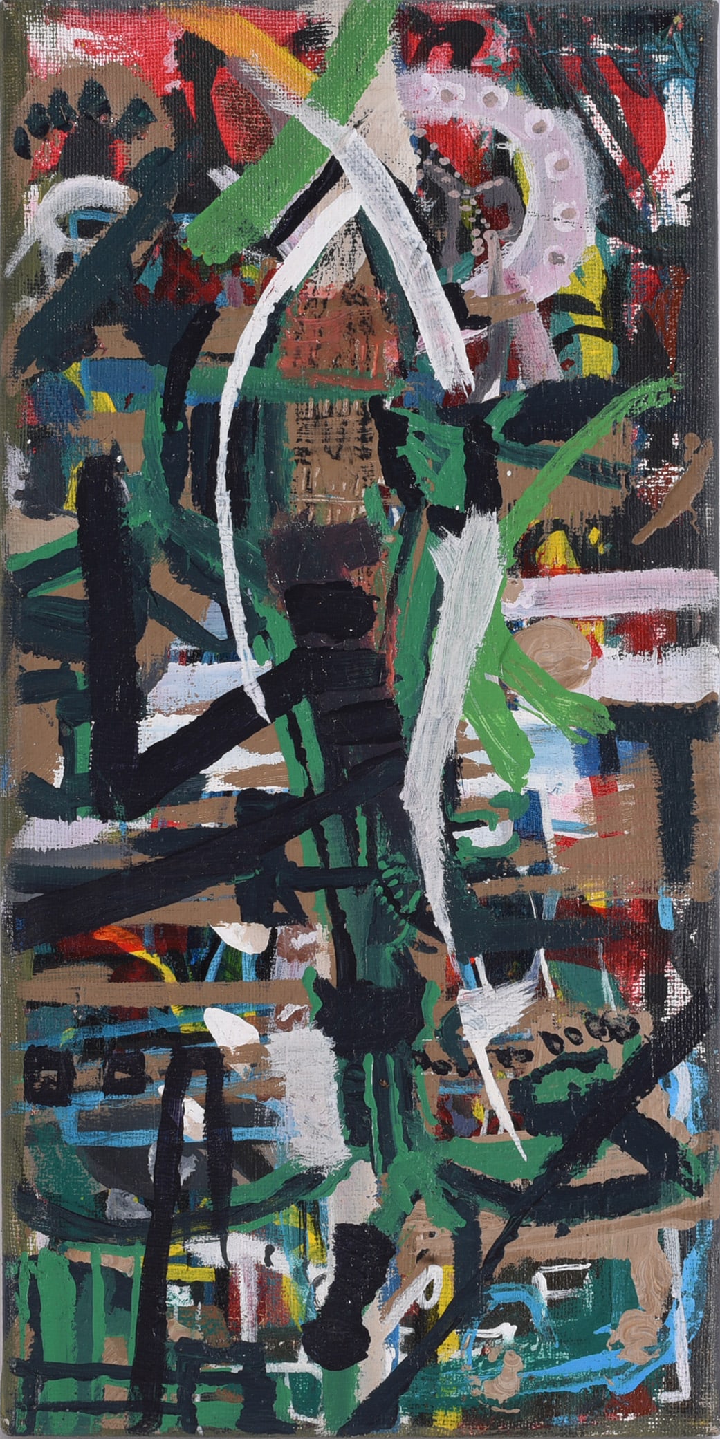 Andrew Harbin Sr. "Andy Harbin" Outsider Art Painting (1 of 2)