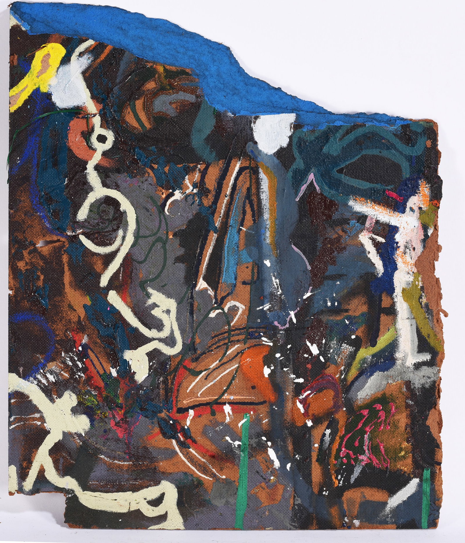 Andrew Harbin Sr. "Andy Harbin" Outsider Art Painting (1 of 2)