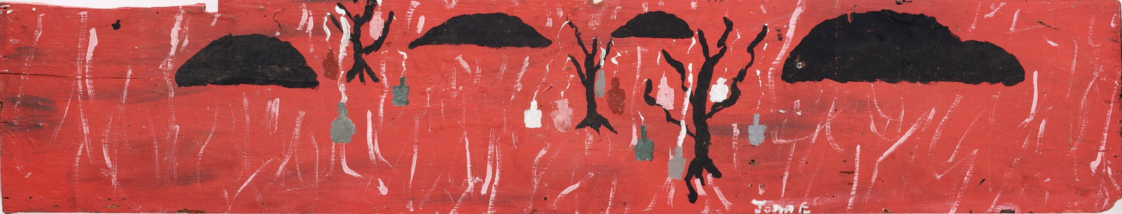 Andrew Harbin Sr. "Andy Harbin" Outsider Art Painting (1 of 2)