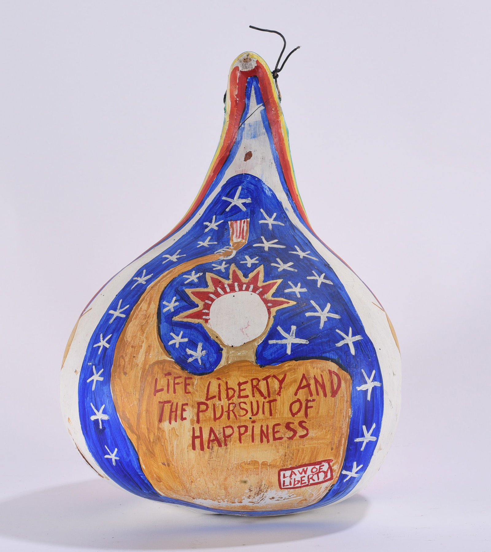 BF Perkins Painted Gourd (1 of 3)