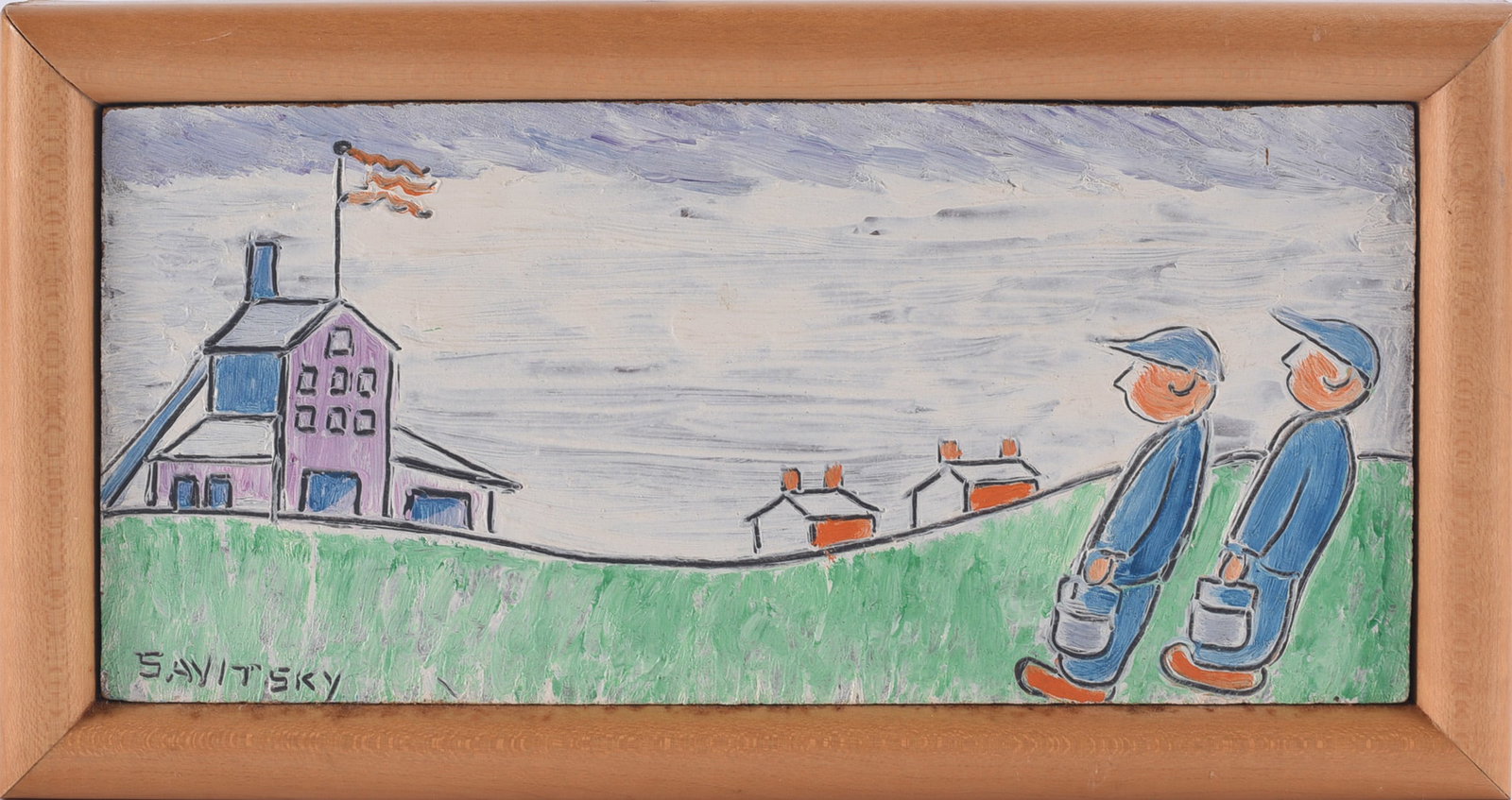 Jack Savitsky Painting (1 of 2)