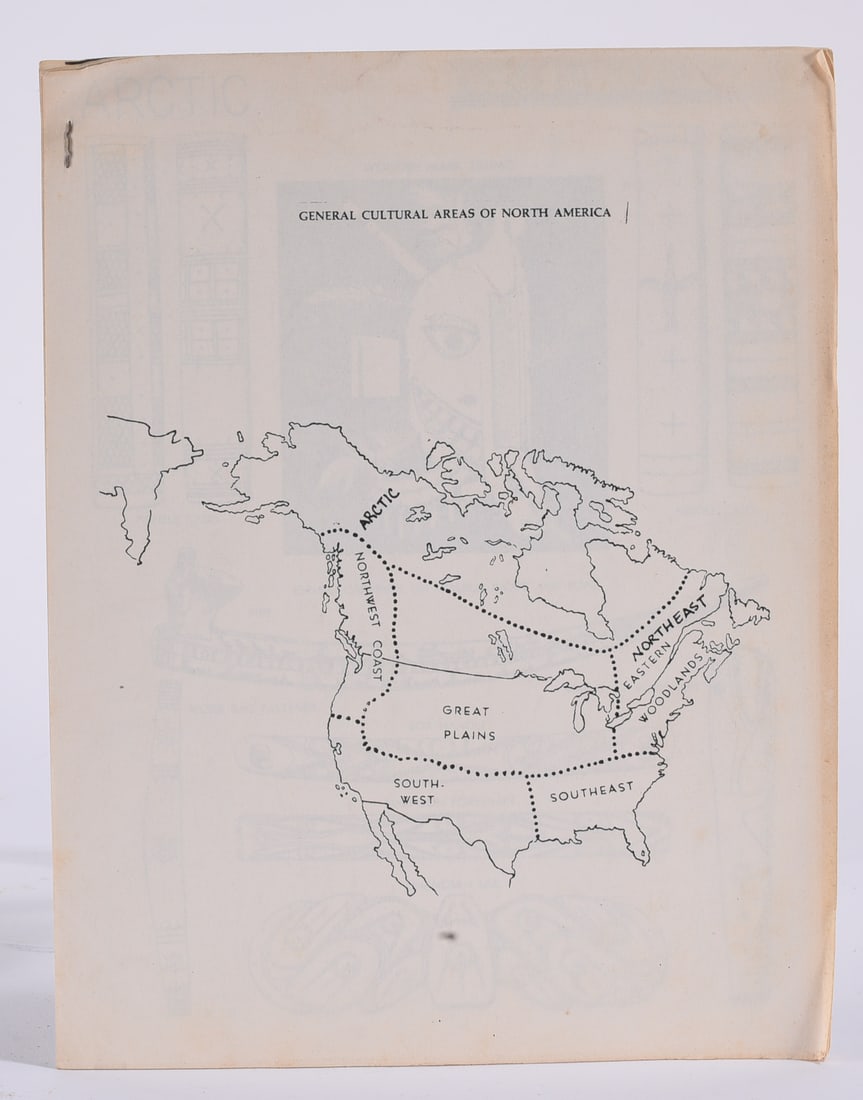 Reference: General Cultrual Areas of North America (1 of 1)