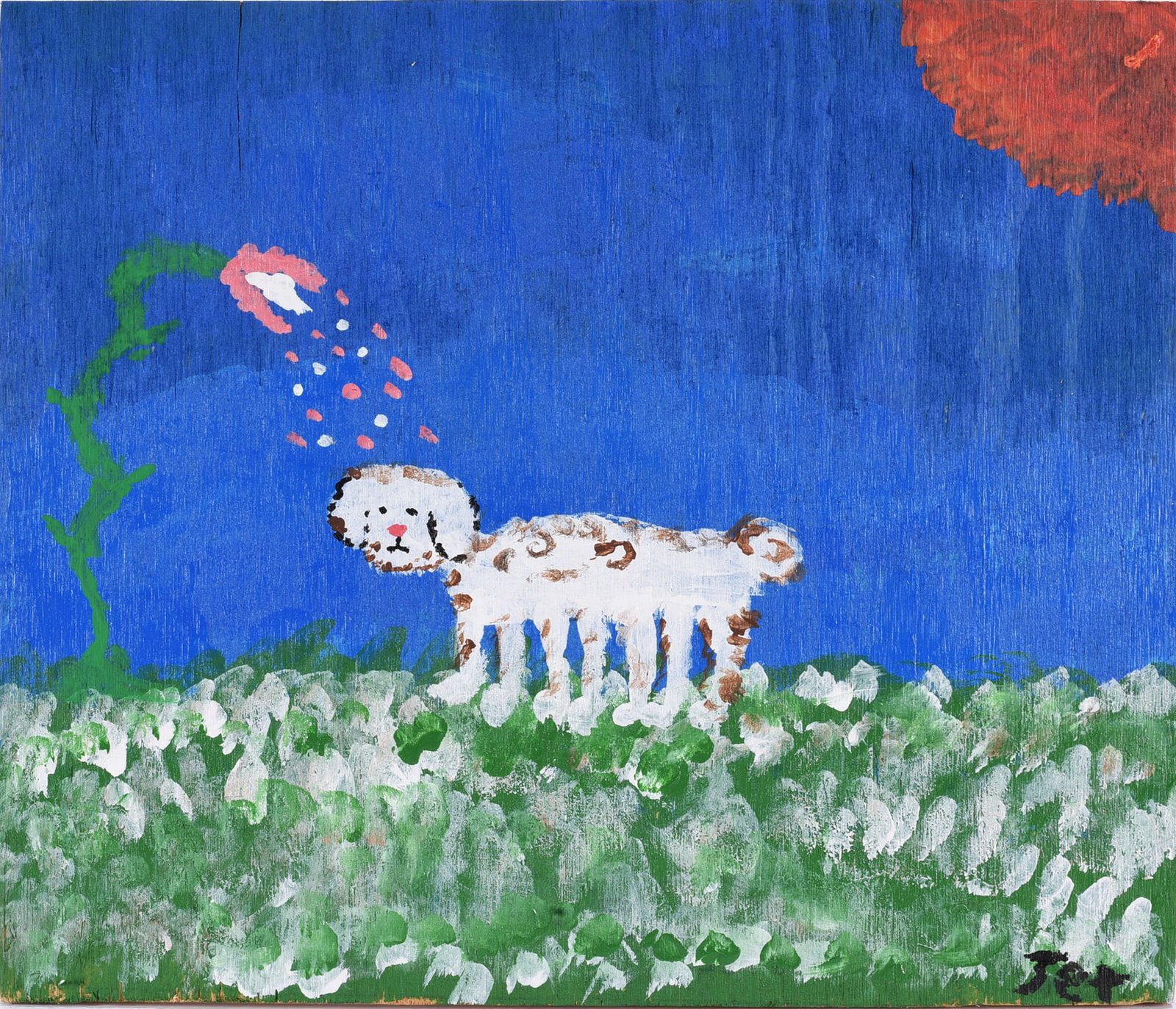 Jet Ledbetter Folk Art Painting (1 of 4)