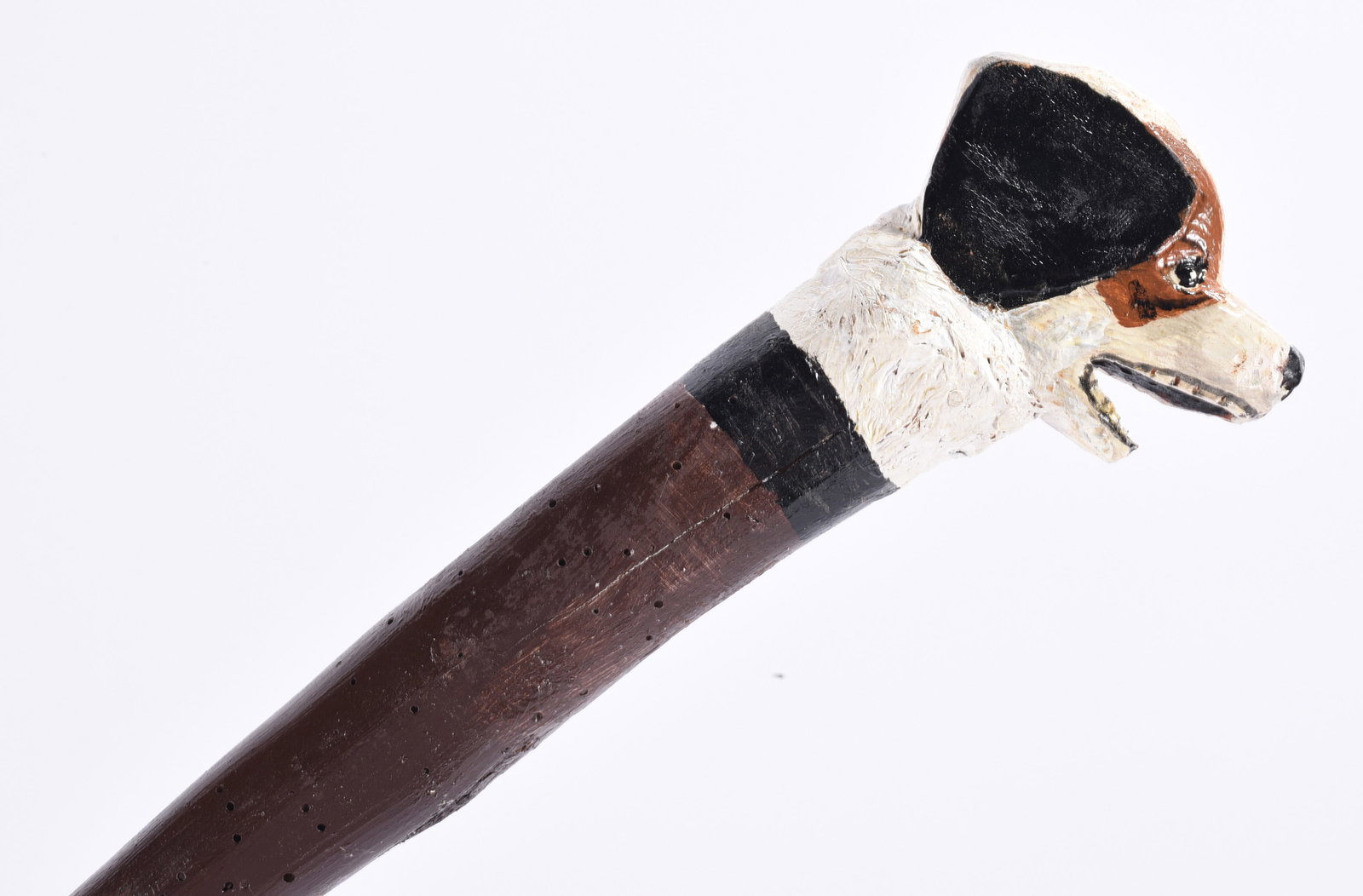 Richard Roebuck Folk Art Painted Cane Walking Stick (1 of 4)