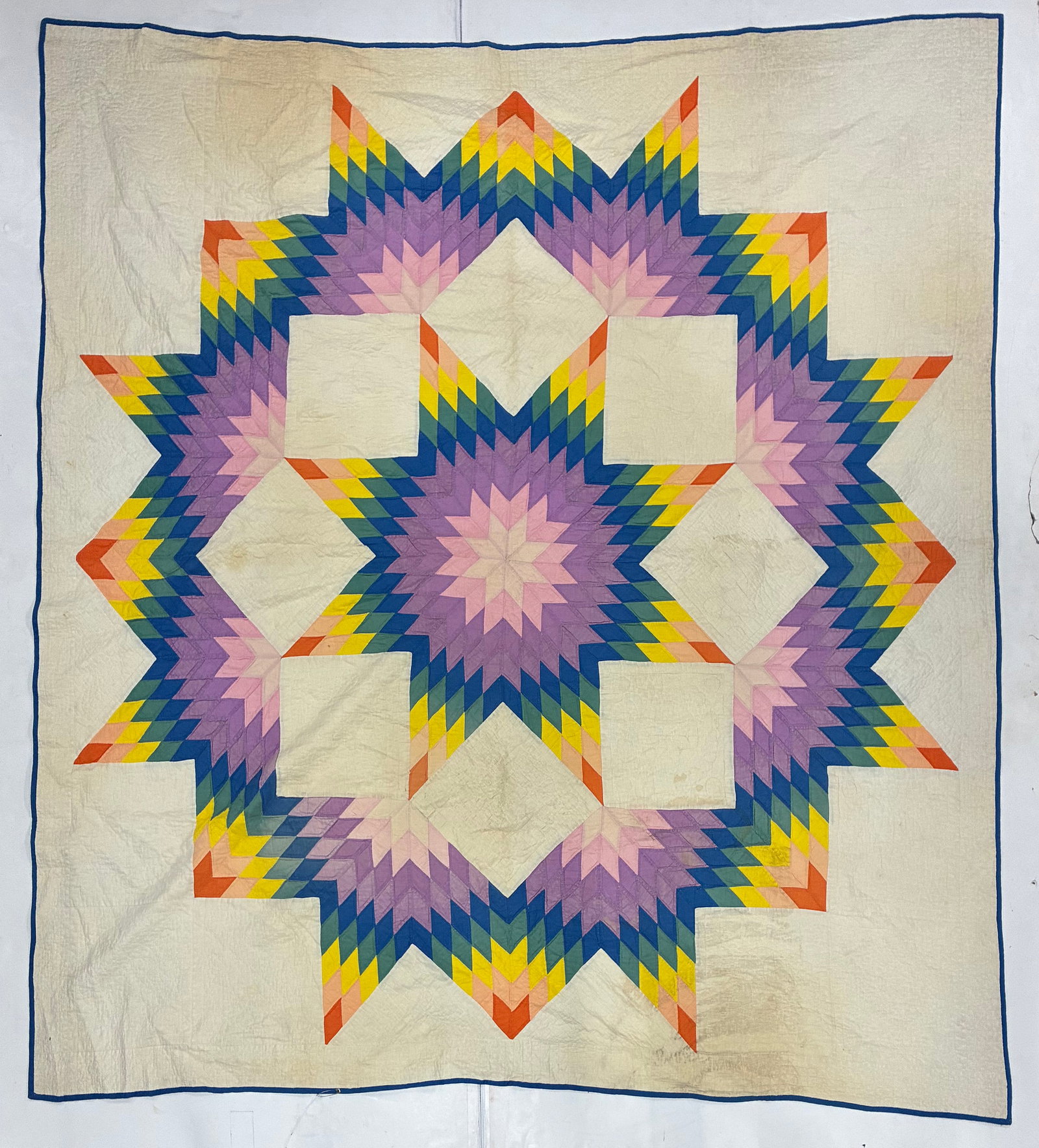 American Lone Star / Star of Bethlehem Quilt (1 of 2)