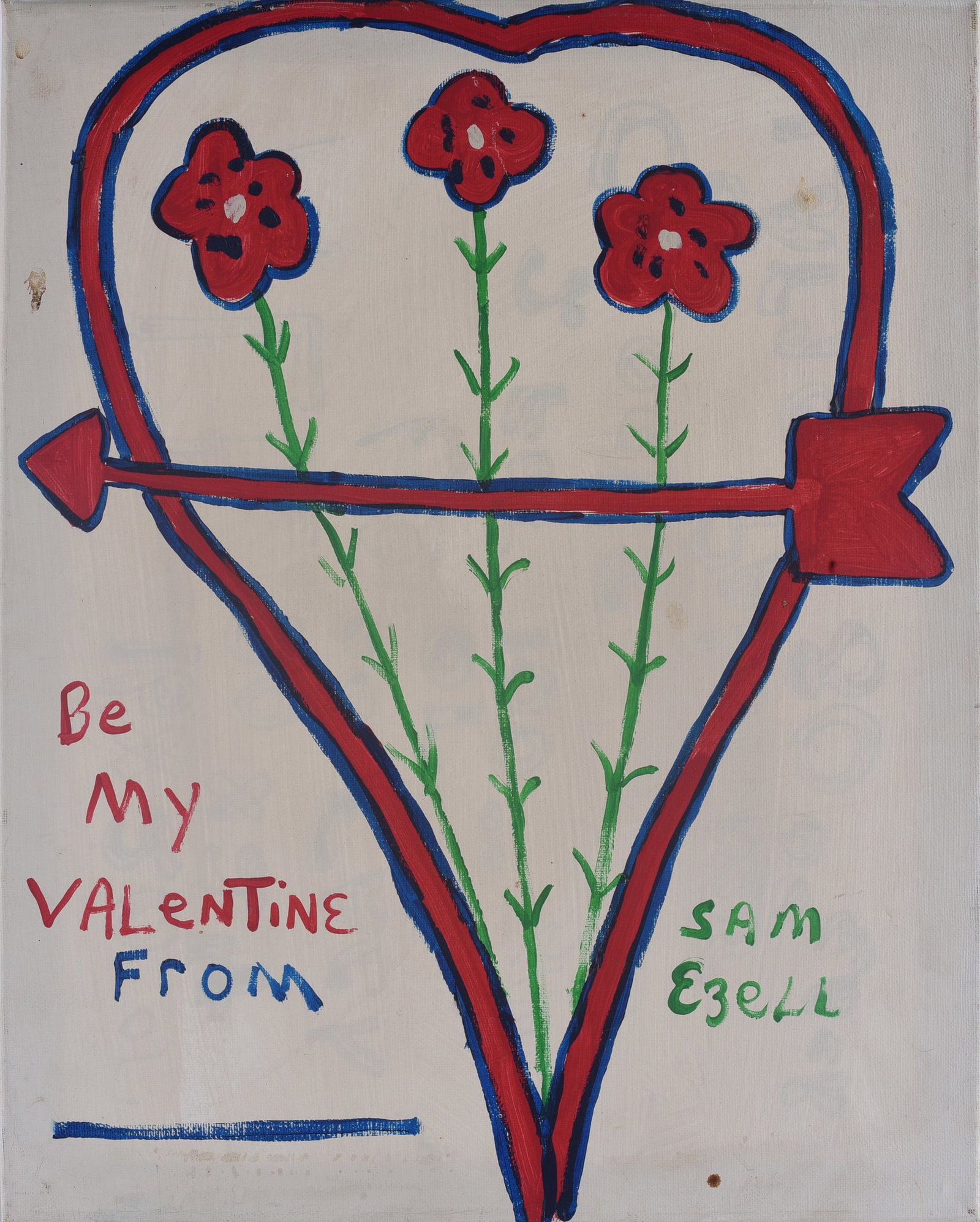 Sam Ezell Folk Art Painting (1 of 2)