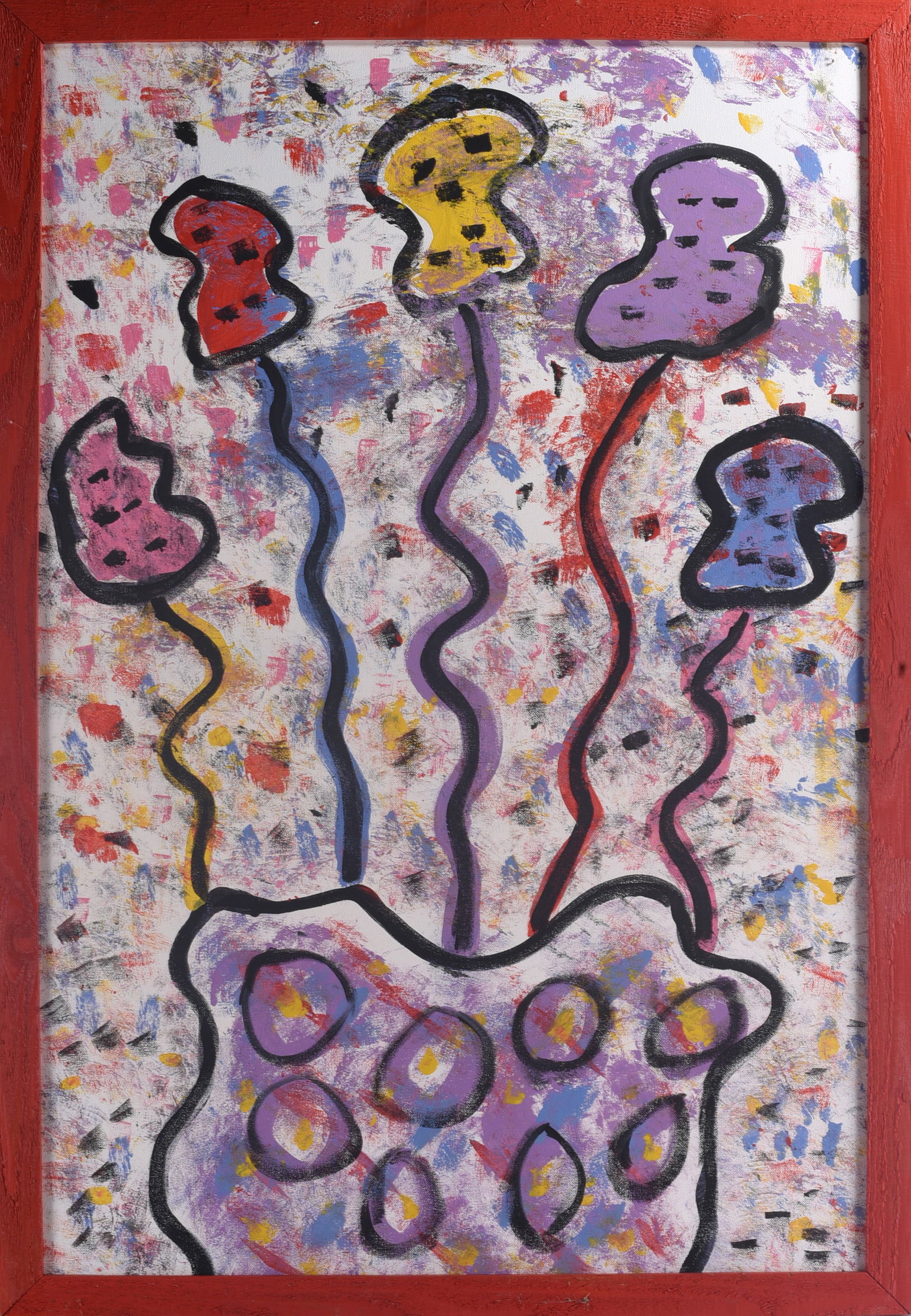 Sam Ezell Folk Art Painting (1 of 2)