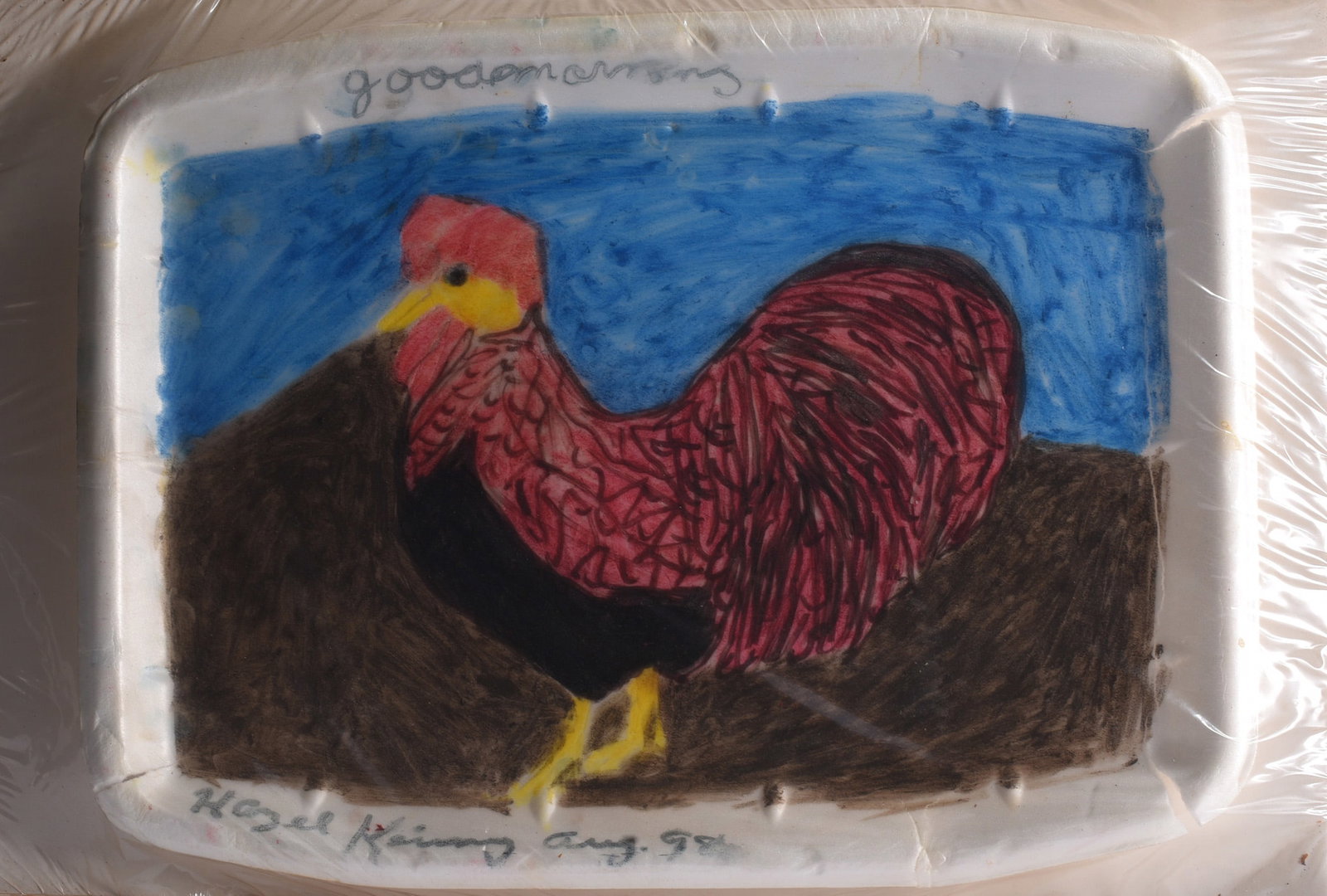 Hazel Kenney Folk Art Painting (1 of 1)