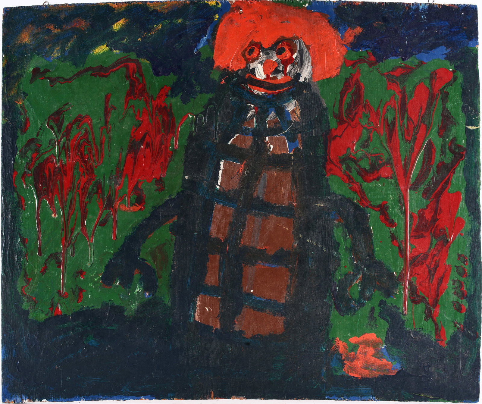 Clyde Jones Folk Art Painting (1 of 2)