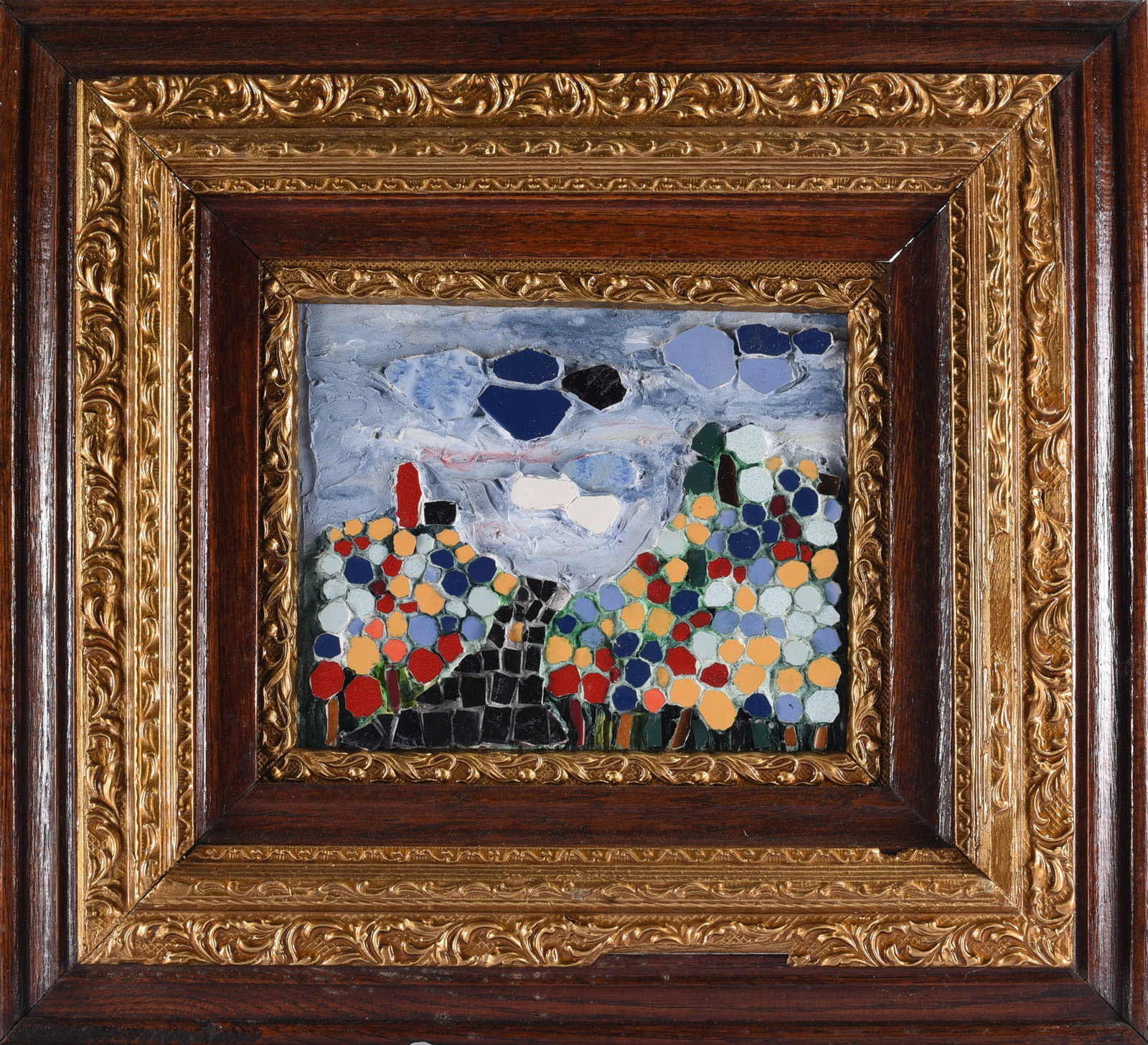 Dr. Richard Seed Folk Painting Collage (1 of 2)
