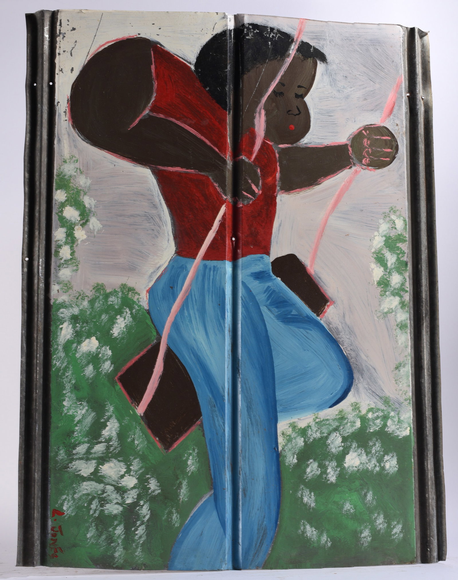 Tenley Shewmake Oil on Canvas Collage (1 of 2)