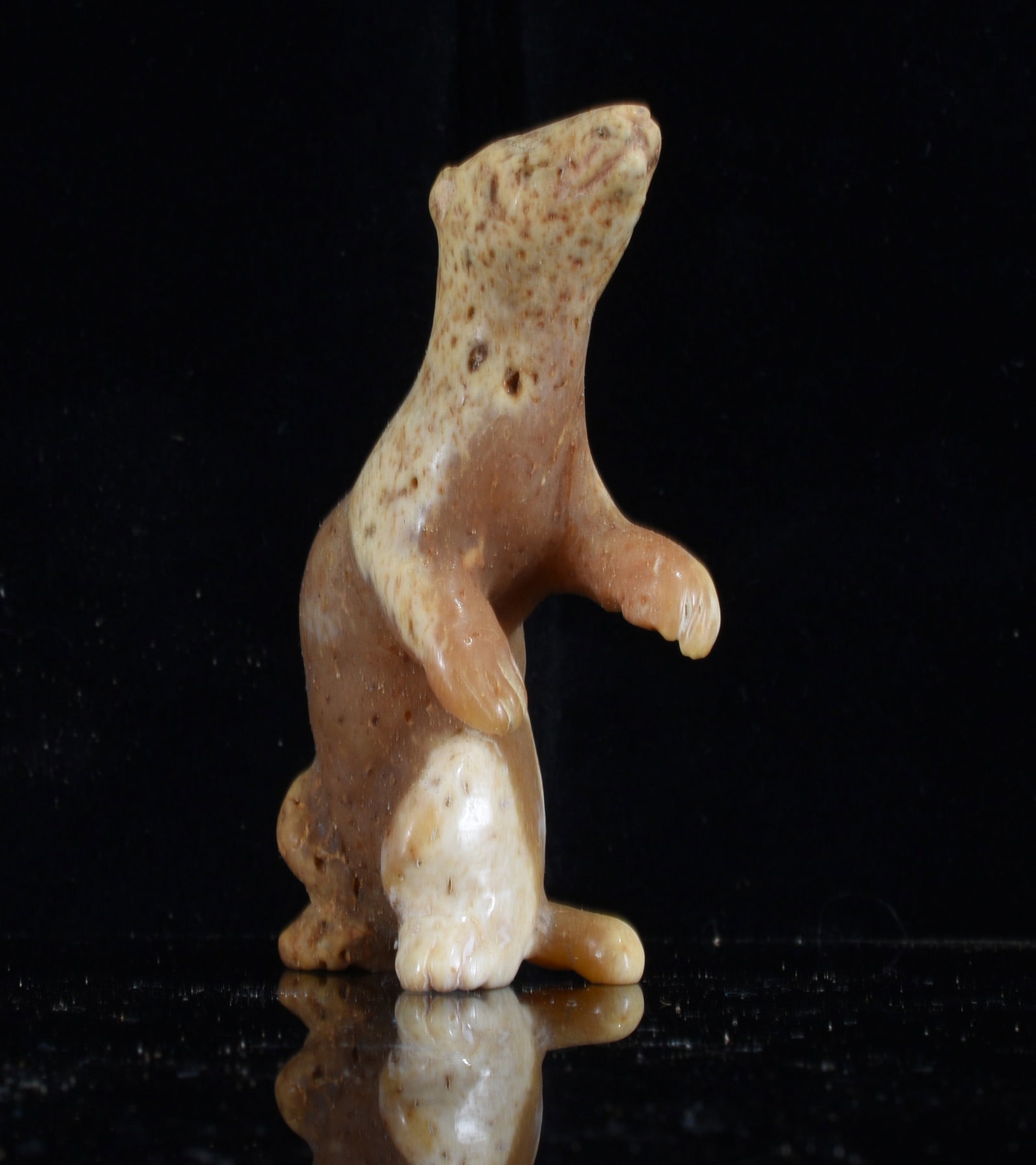 Inuit Carved Bone Whale Figure (1 of 3)