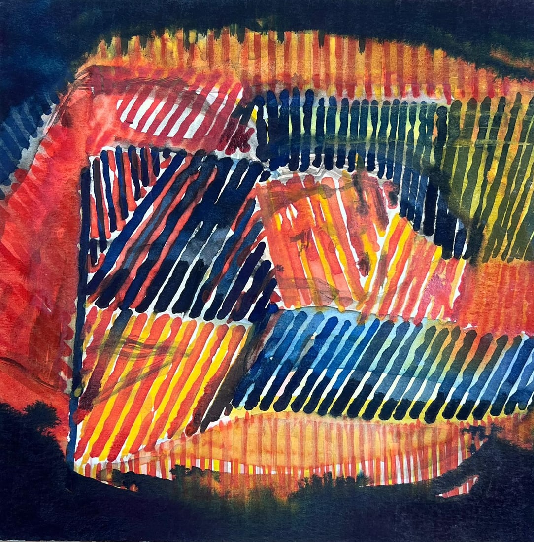 French Expressionist Abstract Original Painting (1 of 6)