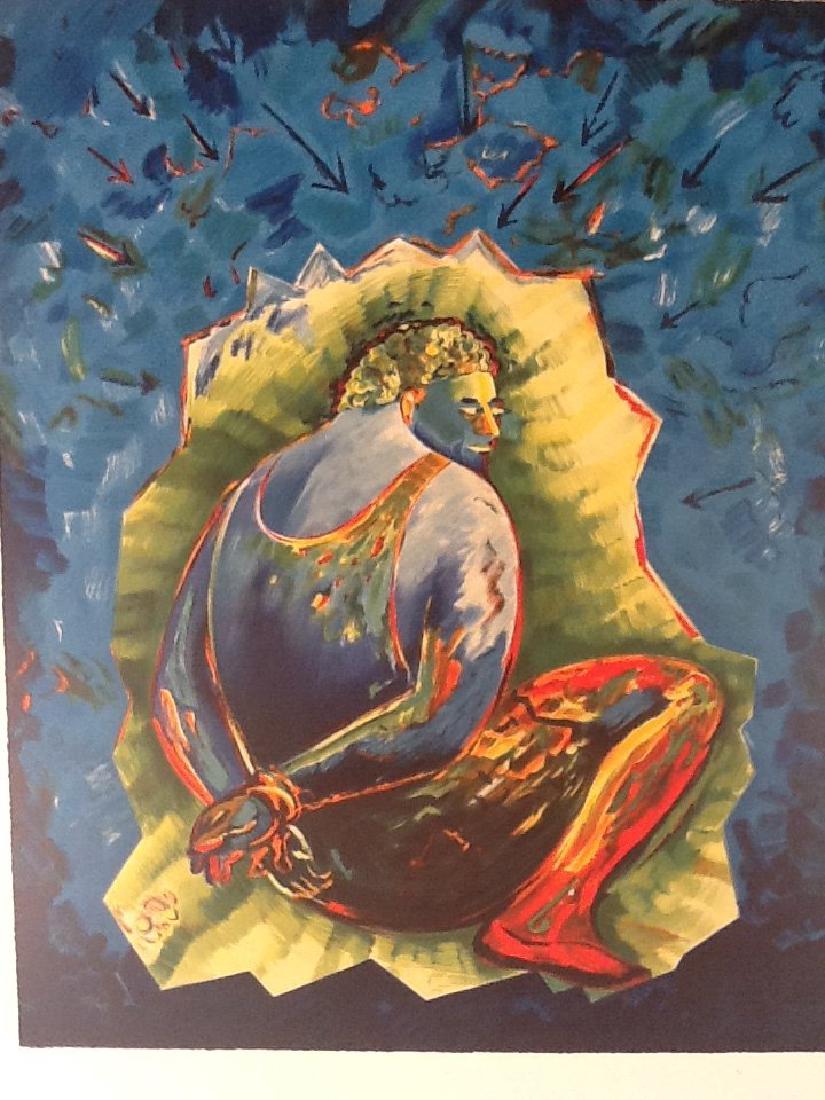 SANDRO CHIA ITALIAN b.1946: Lo Schiavo (1980), lithograph 28 x 23 in (71 x 59 cm) signed bottom right, Edition 43/75
