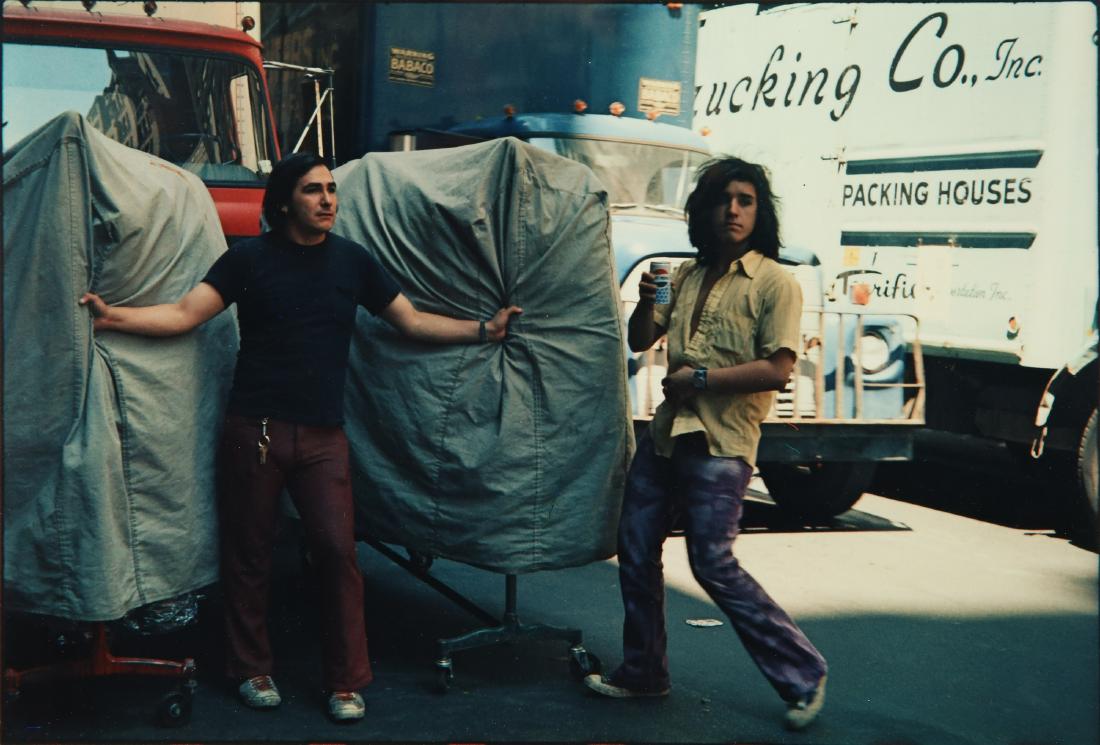 HELEN LEVITT AMERICAN 1913-2009: New York, 1971, photograph, dye transfer, 16 x 20 in (40.6 x 50.8 cm), titled verso, PROVENANCE: PROVENANCE: Laurence Miller Gallery, New York, Private collection, acquired from the above, 1992