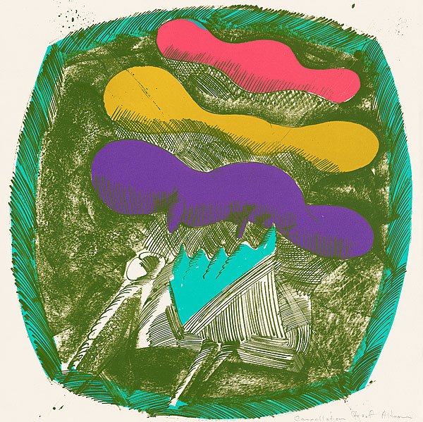 JOHN ALTOON AMERICAN 1922-1969: About Women Series, Lithograph 19 x 19 in. (48.3 x 48.3 cm) signed bottom right, Edition 60/100
