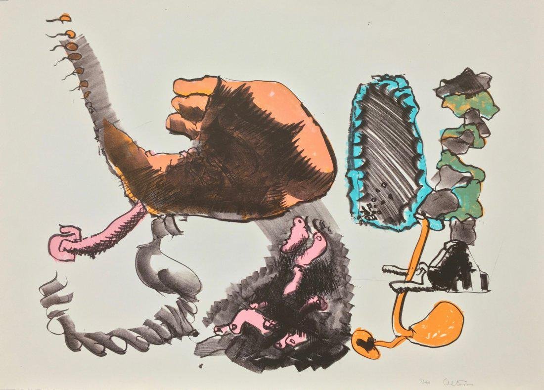 JOHN ALTOON AMERICAN 1922-1969: About Women Series, 1966, lithograph, 38 x 19 in (96.5 x 48.2 cm), signed lower middle, EDITION: 8/40