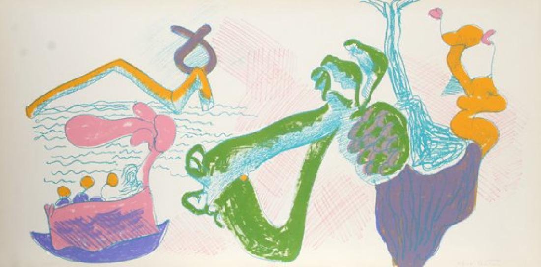 JOHN ALTOON AMERICAN 1925-1969: About Women Portfolio, Lithograph , 19 x 19 in (48.3 cm x 48.3 cm) , Pencil signed lower right, blind stamp lower right, ED 50/100.