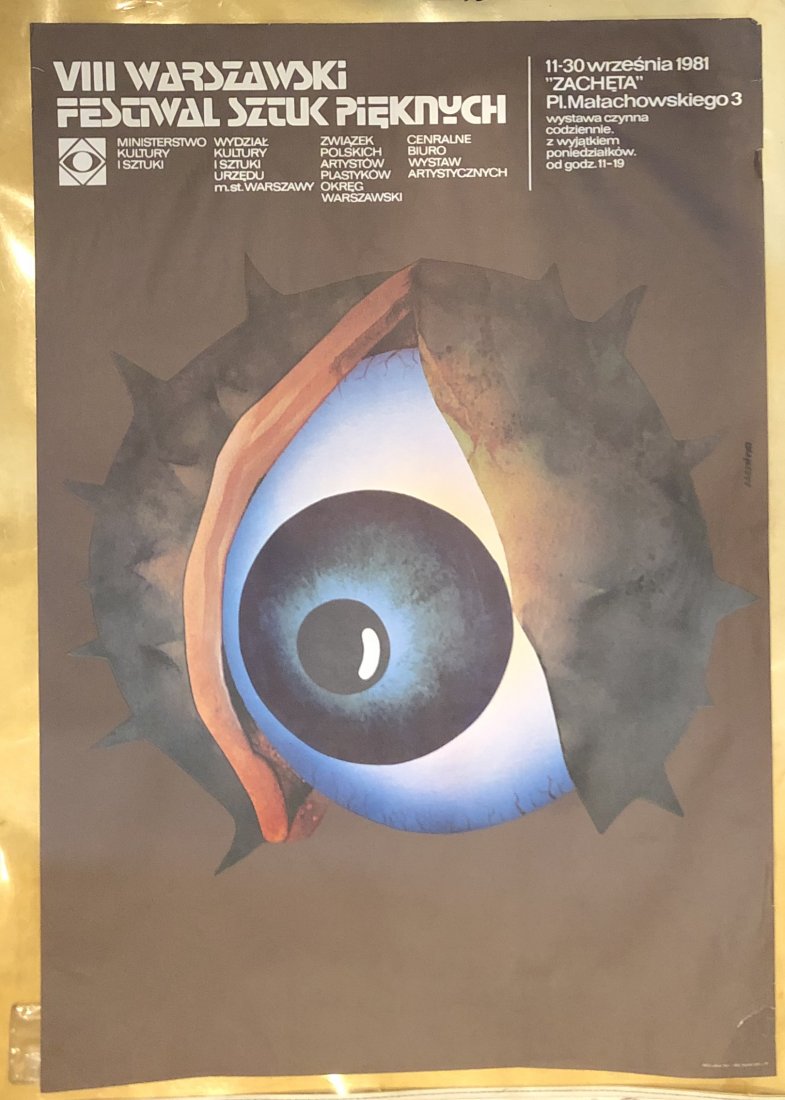 FOUR POLISH EXHIBITION POSTERS (1 of 4)