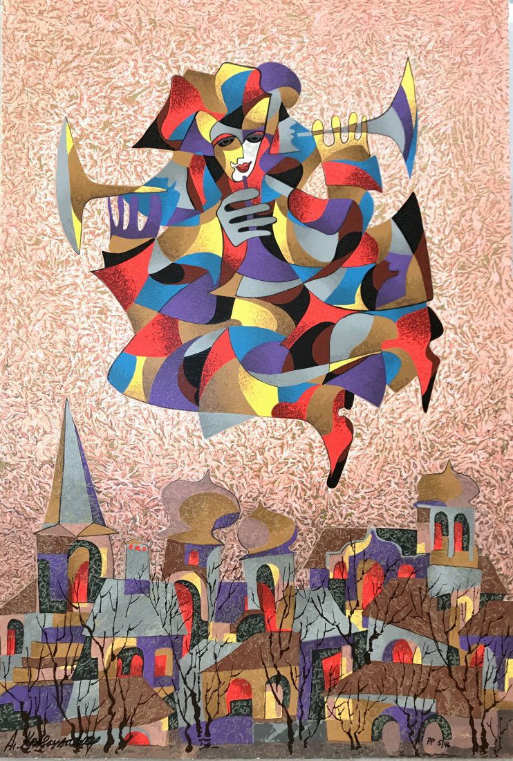 ANATOLE KRASNYANSKY UKRANIAN/AMERICAN B.1930 (1 of 1)