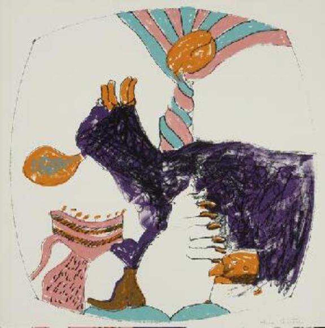 JOHN ALTOON AMERICAN 1925-1969: About Women Series, Lithograph 19 x 19 in. (48.3 x 48.3 cm) signed bottom right, Edition 81/100