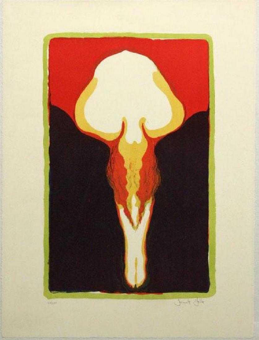 FRANK GALLO AMERICAN B.1933: Woman Leaning Over, lithograph, 23 3/4 x 15 1/2 in (60.3 x 39.4 cm), signed lower right, Edition: 122/250