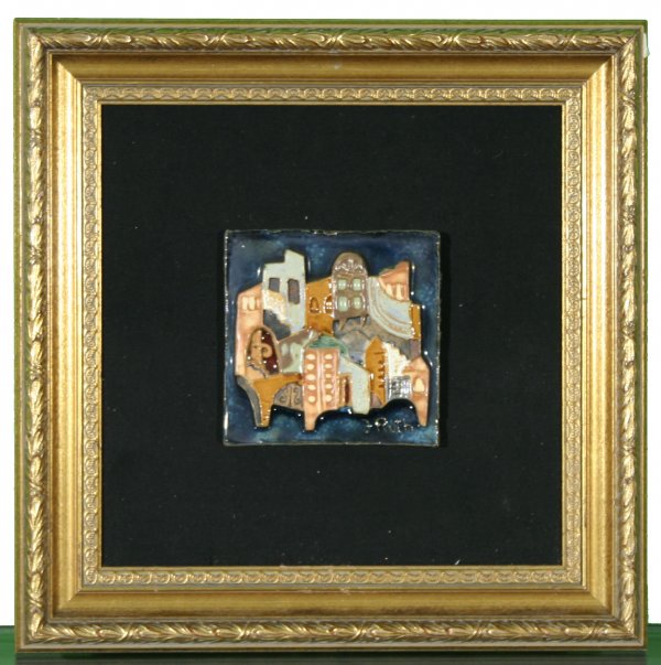 RUTH (AMERICAN) Jerusalem Cityscape Ceramic - 2