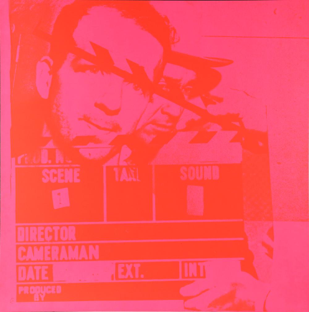 ANDY WARHOL AMERICAN 1928-1987: Lee Harvey Oswald Flash - November 22 1963, screenprint on paper, 21 1/2 x 21 1/4 in, (54.6 x 54 cm), signed on the verso Publisher: Racolin Press Inc. Briarcliff Manor N.Y. JFK, from " ART NOTATION: 