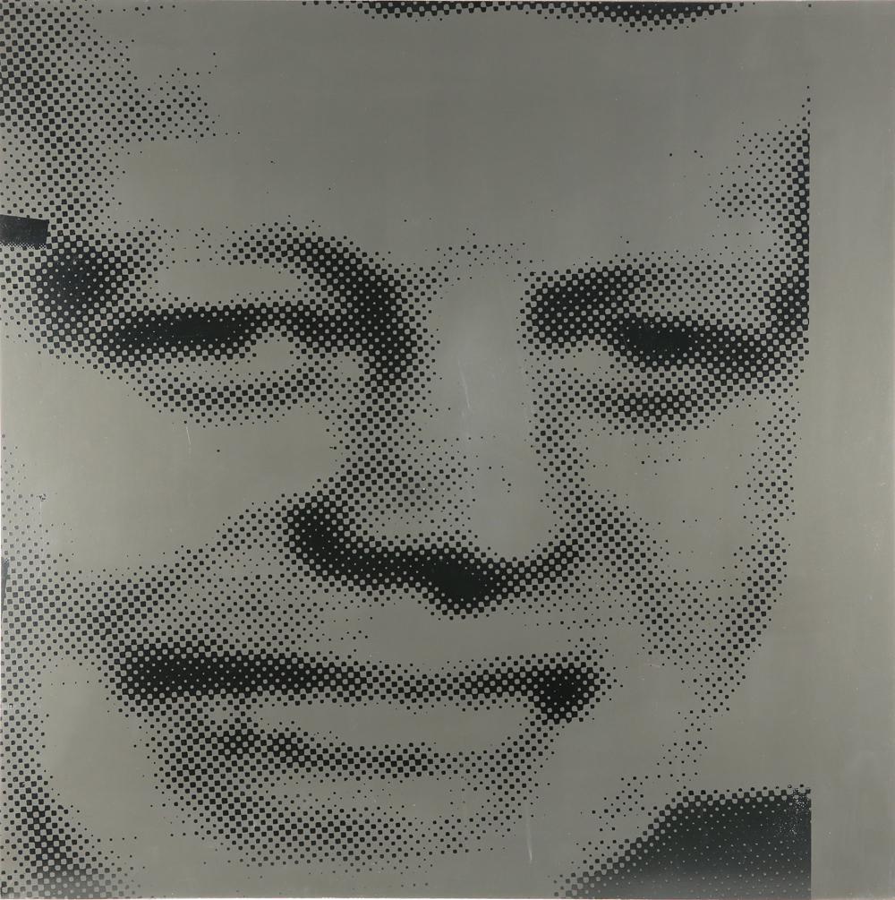 ANDY WARHOL AMERICAN 1928-1987: JFK, from "Flash, 1968, serigraph on paper, 22.5 x 23 in (57.2 x 58.4 cm), , signed verso Publisher: Racolin Press, Inc., New York ART NOTATION: In 1963, Warhol made the Flash Complete Portfolio, a po
