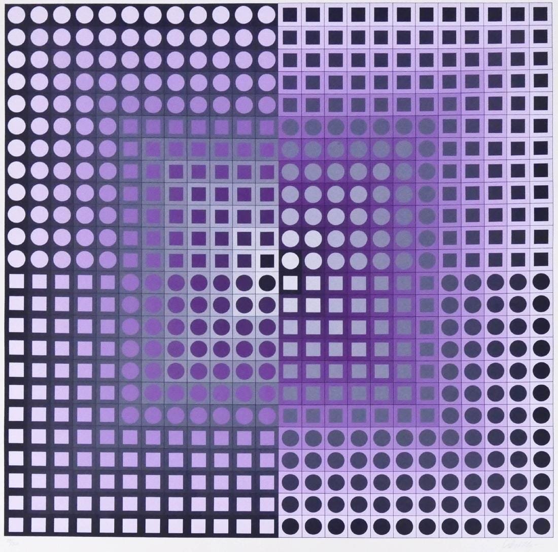 VICTOR VASARELY FRENCH/HUNGARIAN 1906-1907 (1 of 1)