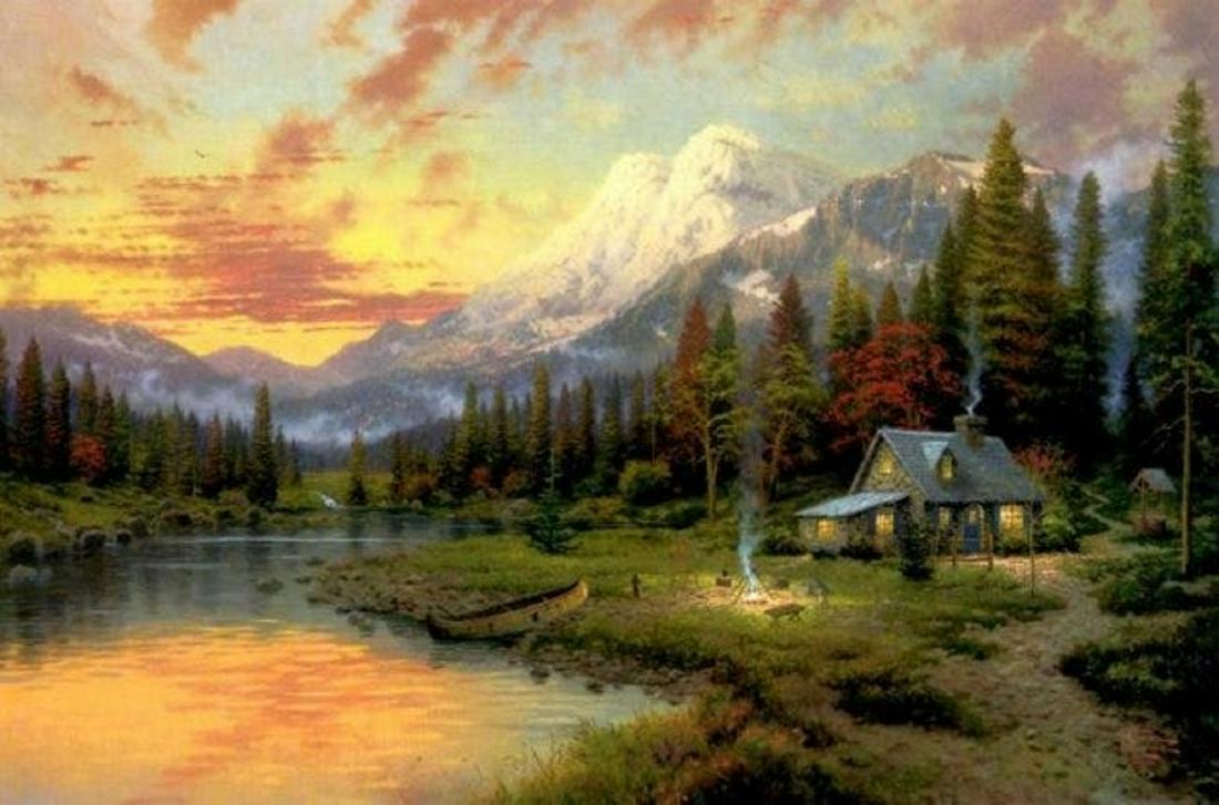 THOMAS KINKADE AMERICAN 1958-2012 (1 of 1)