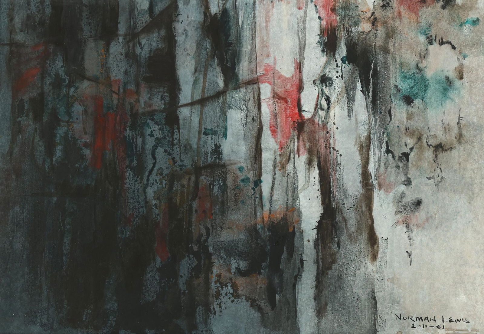 NORMAN LEWIS AMERICAN 1909-1979 (1 of 5)