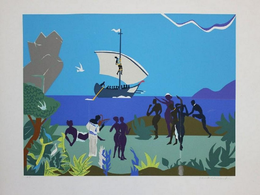 ROMARE BEARDEN AMERICAN 1911-1988 (1 of 2)