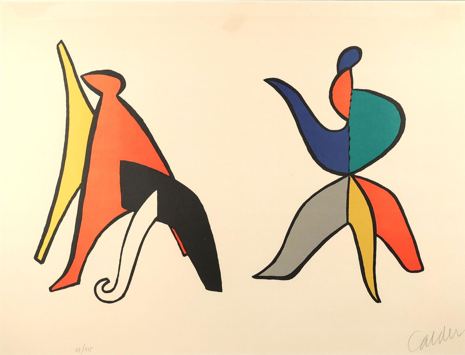 ALEXANDER CALDER AMERICAN 1898-1976 (1 of 4)