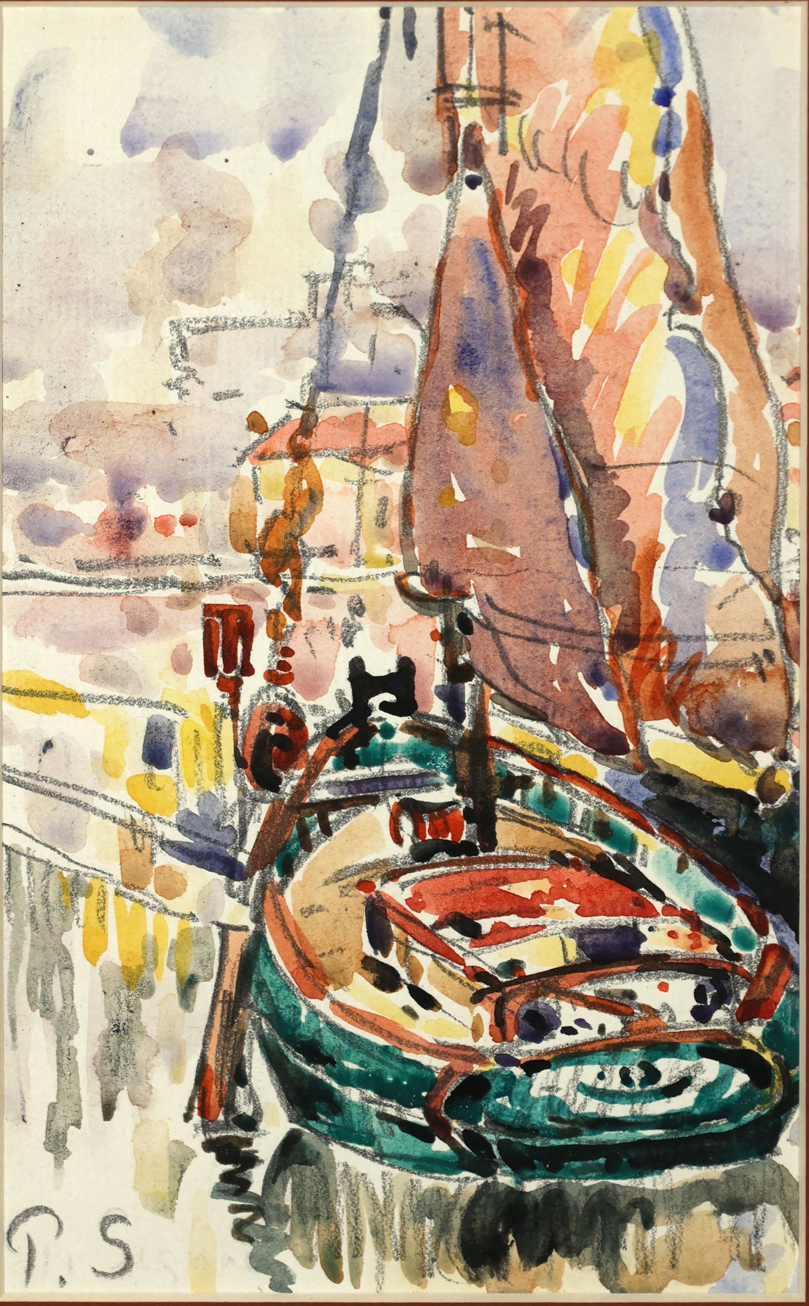 PAUL SIGNAC FRENCH 1863-1935 (1 of 4)