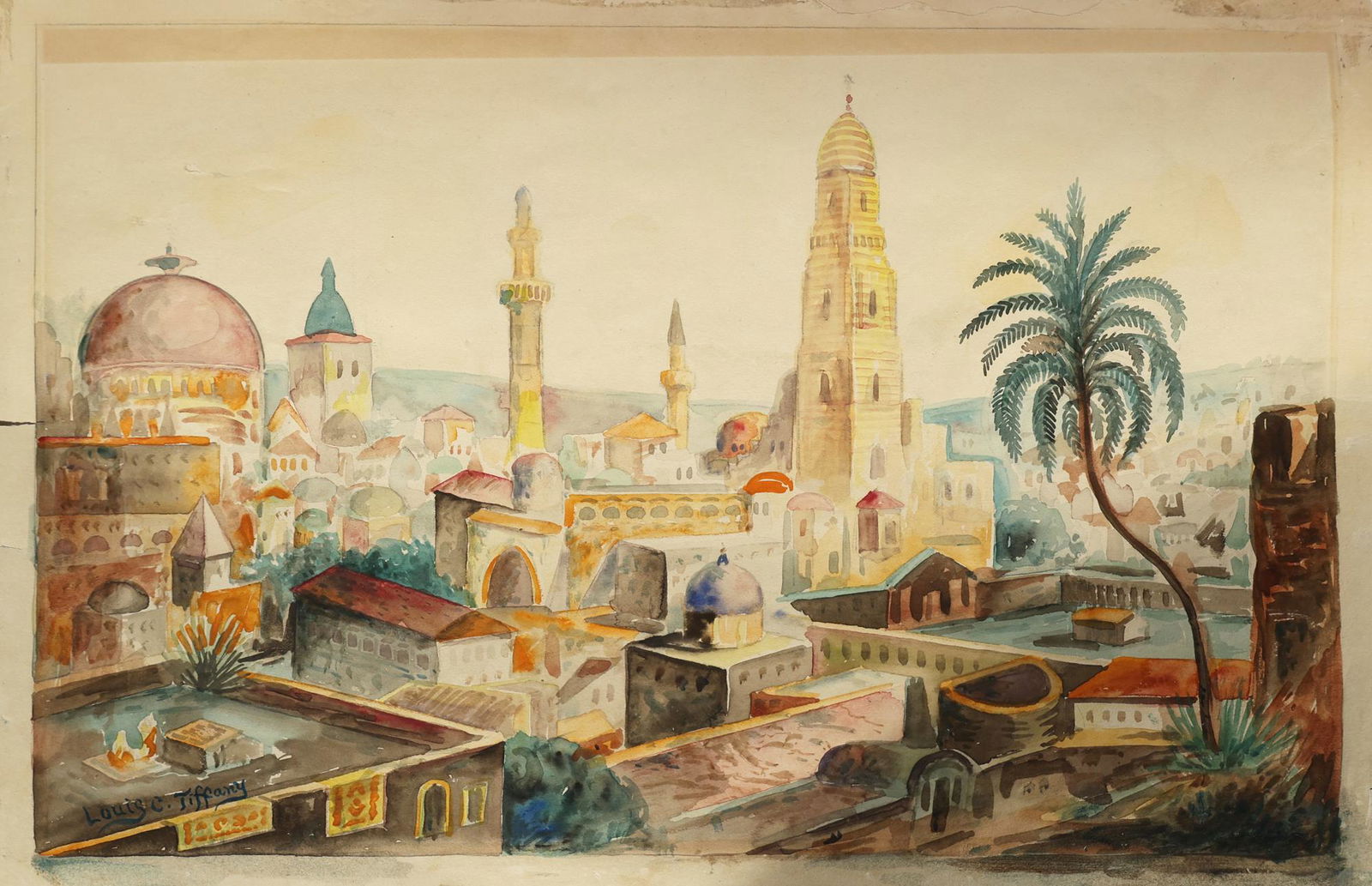 LOUIS COMFORT TIFFANY  AMERICAN 1848-19 (1 of 3)