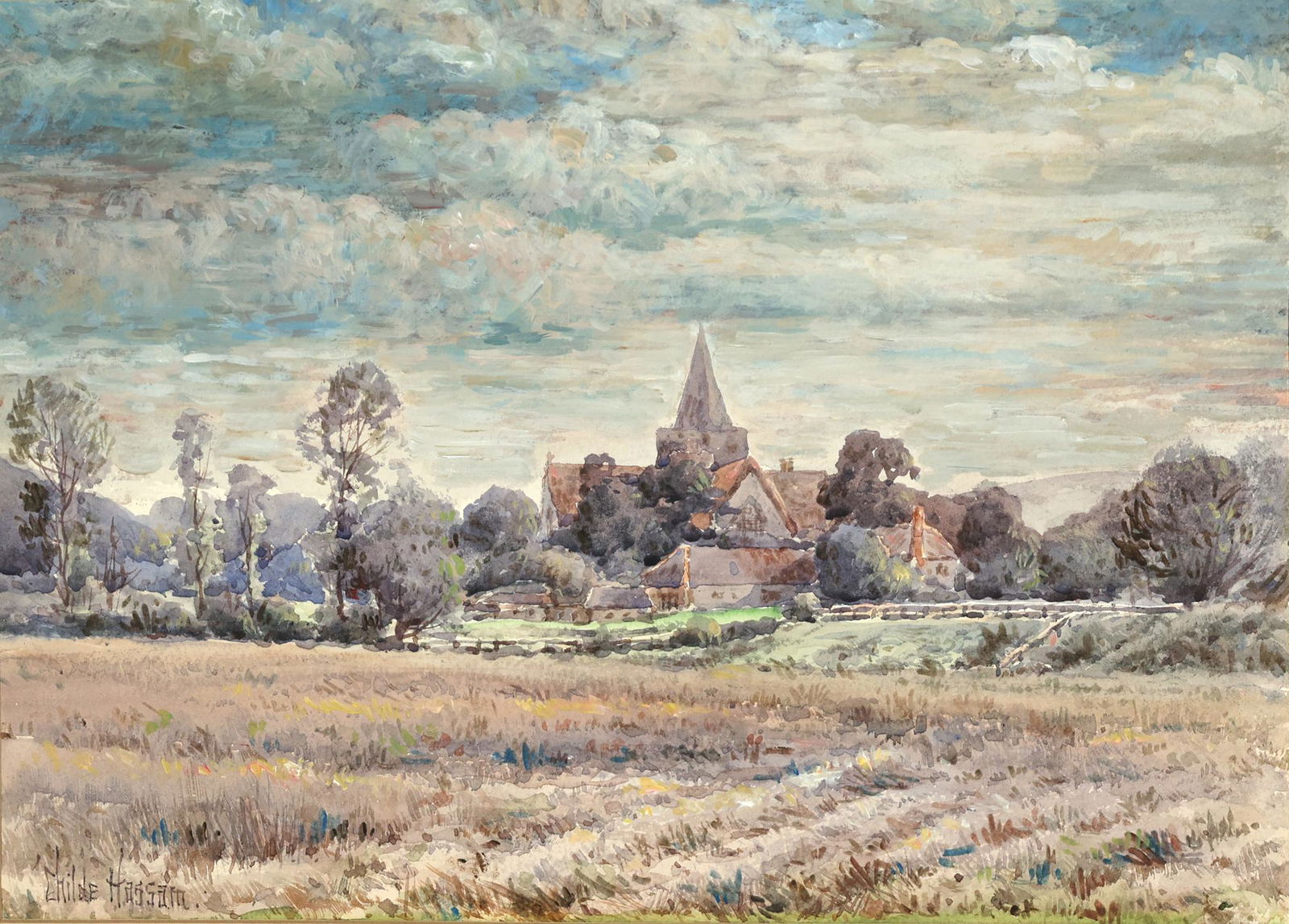 CHILDE HASSAM  AMERICAN 1859-1935 (1 of 4)