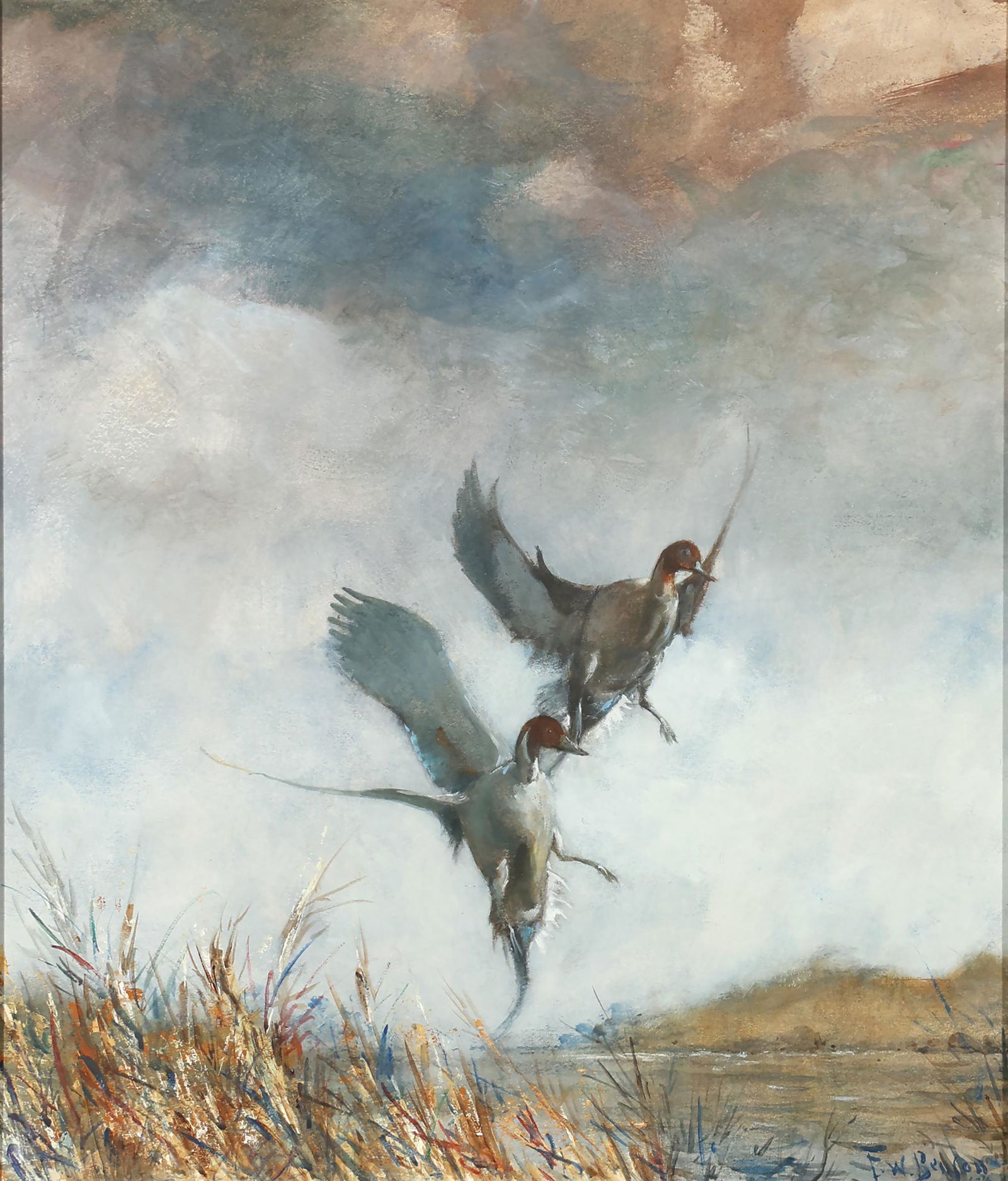 FRANK WESTON BENSON AMERICAN 1862-1951 (1 of 4)