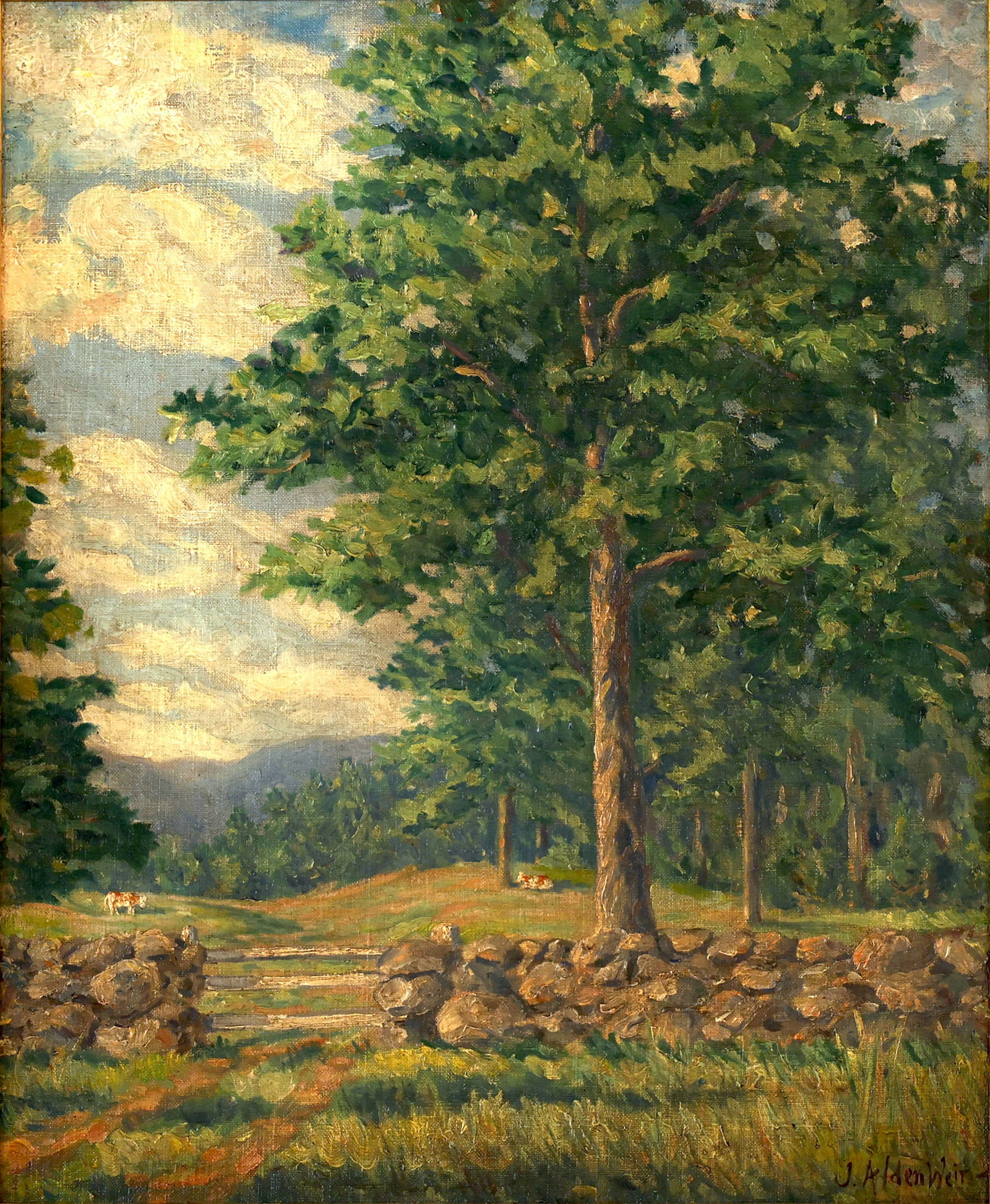 ALDEN WEIR AMERICAN 1852-1919 (1 of 4)