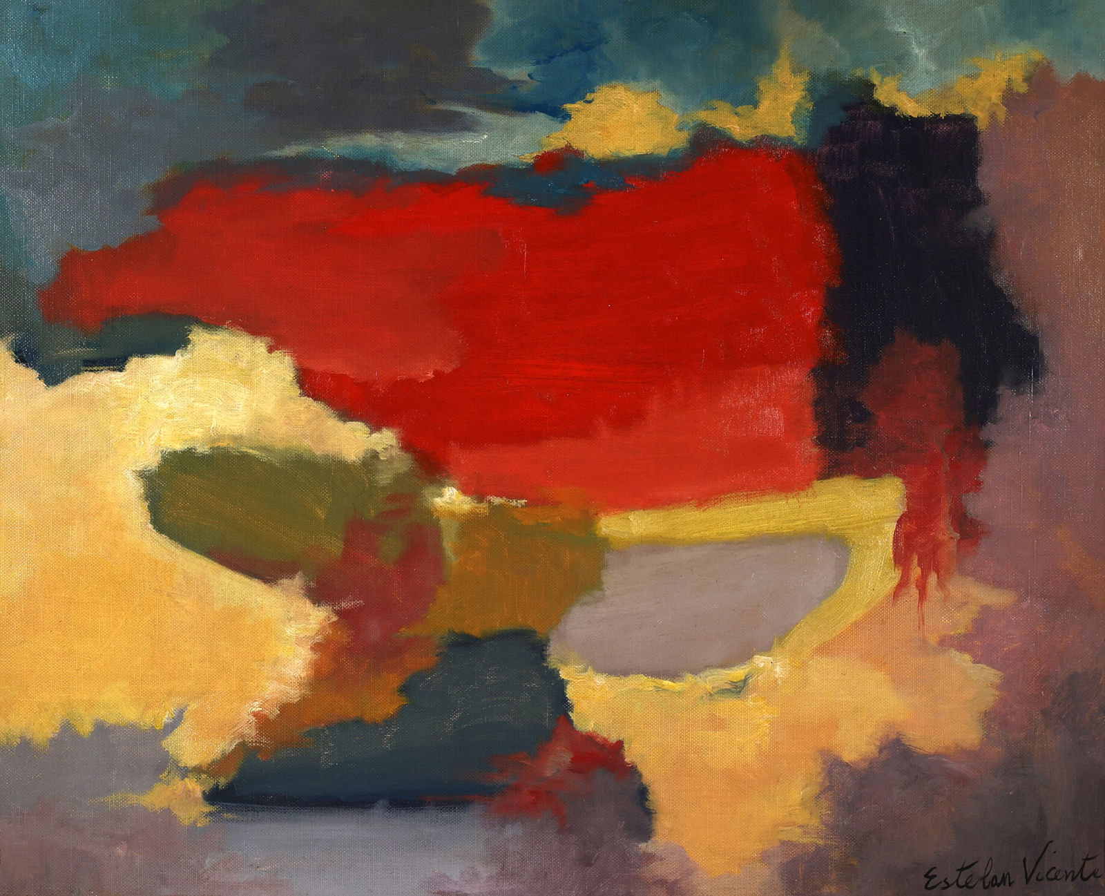 ESTEBAN VICENTE SPANISH/AMERICAN 1903-2001 (1 of 4)