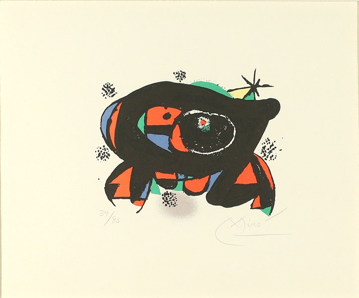 JOAN MIRO SPANISH 1893-1983 (1 of 5)