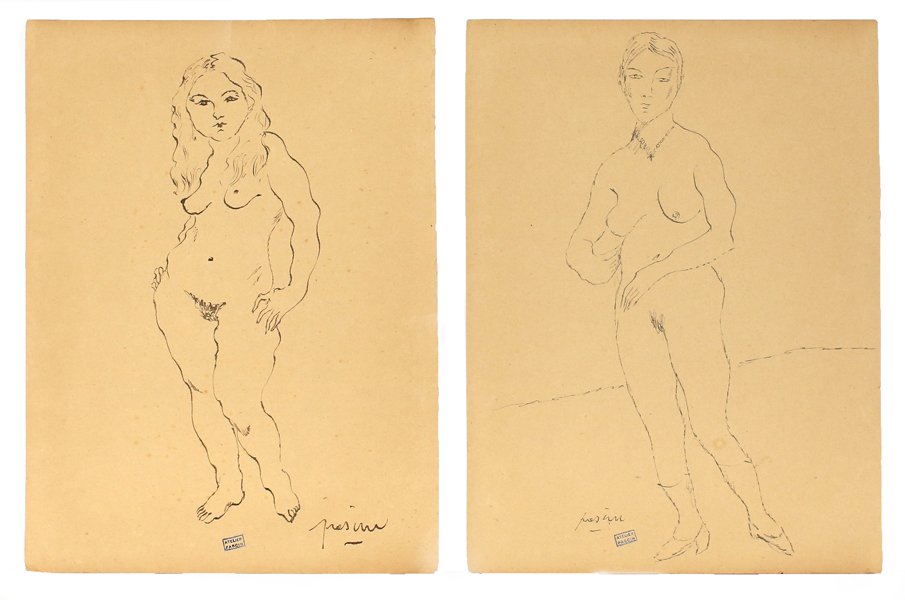 JULES PASCIN FRENCH 1885-1930 (1 of 4)