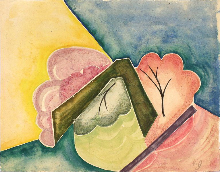 NATALIA S. GONCHAROVA RUSSIAN/FRENCH 1881-1962 (1 of 4)