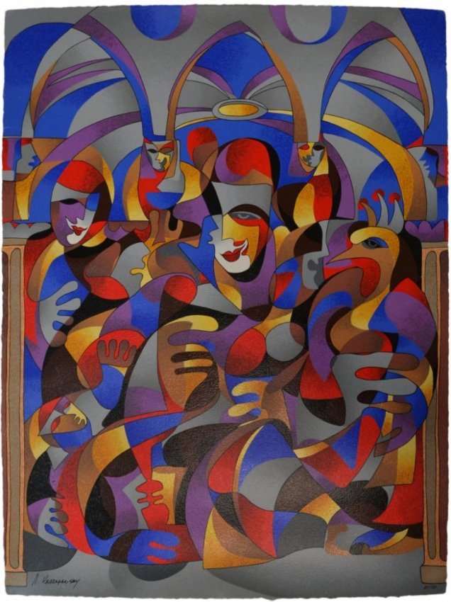 ANATOLE KRASNYANSKY UKRANIAN/AMERICAN B.1930 (1 of 1)