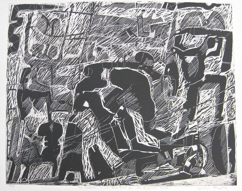 JOHN T. BIGGERS AMERICAN 1924-2001 (1 of 1)