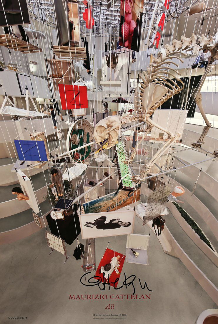 MAURIZIO CATTELAN ITALIAN B.1960 (1 of 2)