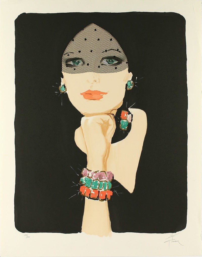 RENE GRUAU ITALIAN/FRENCH 1909-2004 (1 of 1)