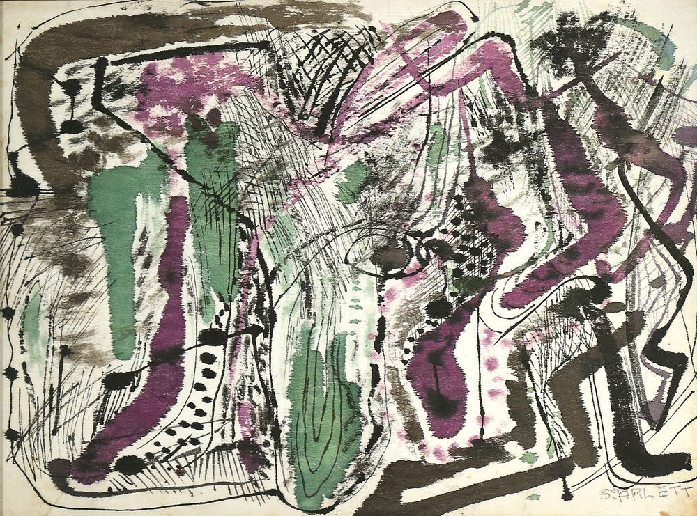 ROLPH SCARLETT AMERICAN 1889-1984 (1 of 4)